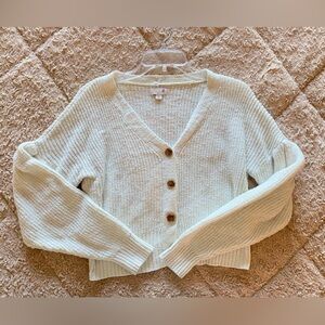 Women's Cream Cardigan